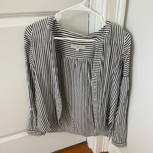 Loft xsp button down top